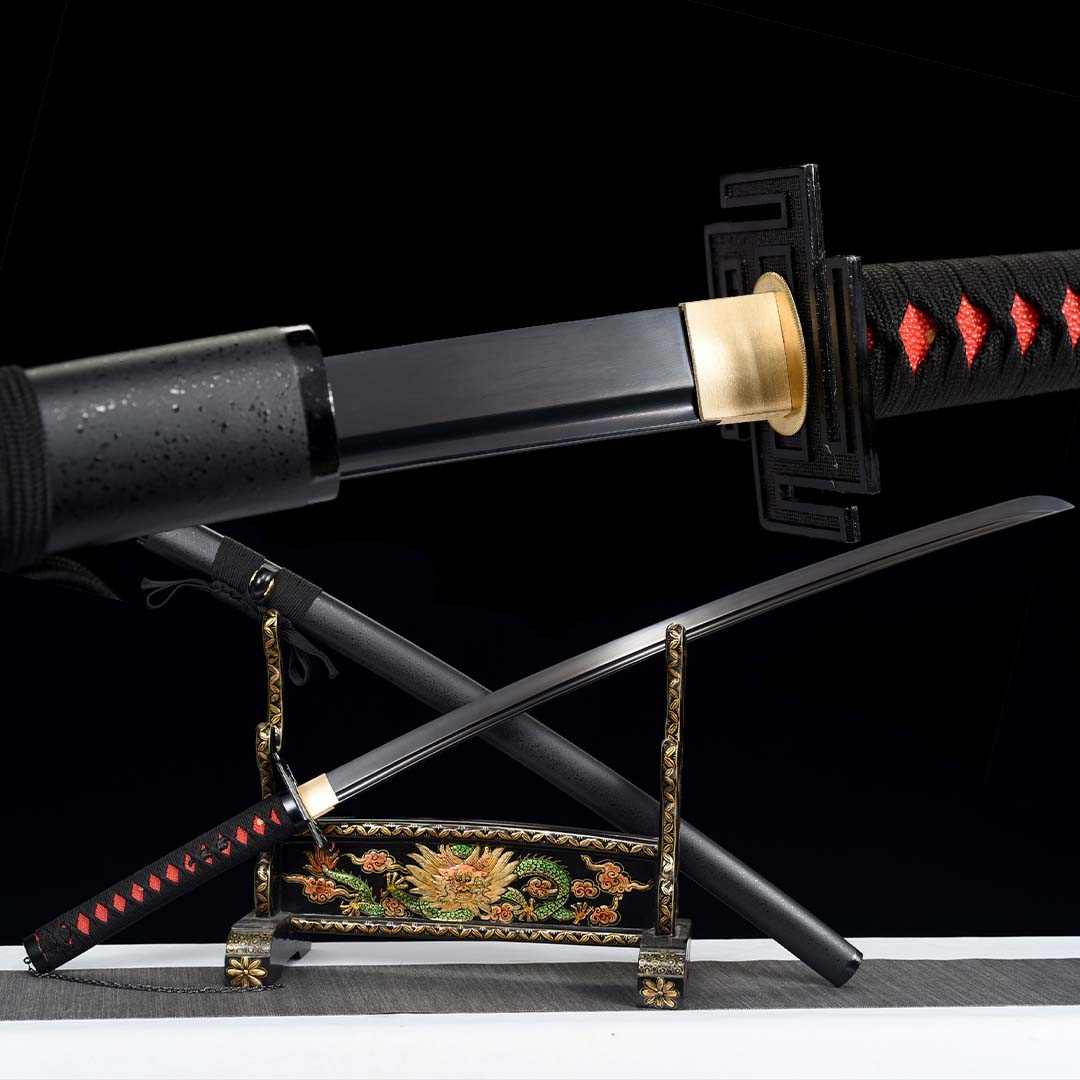 Ichigo Bankai Katana Sword Bleach (Carbon Steel 1060) - Katana America