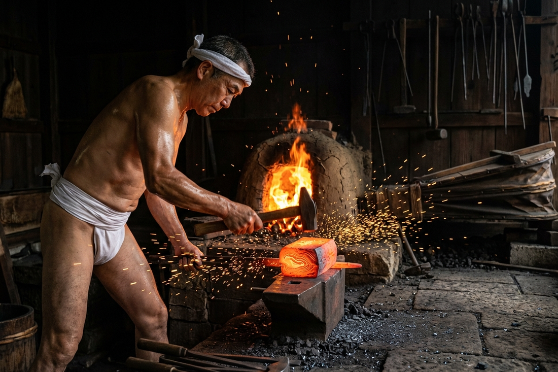 Katana Craftsmanship: Ancient Steel Forging Techniques