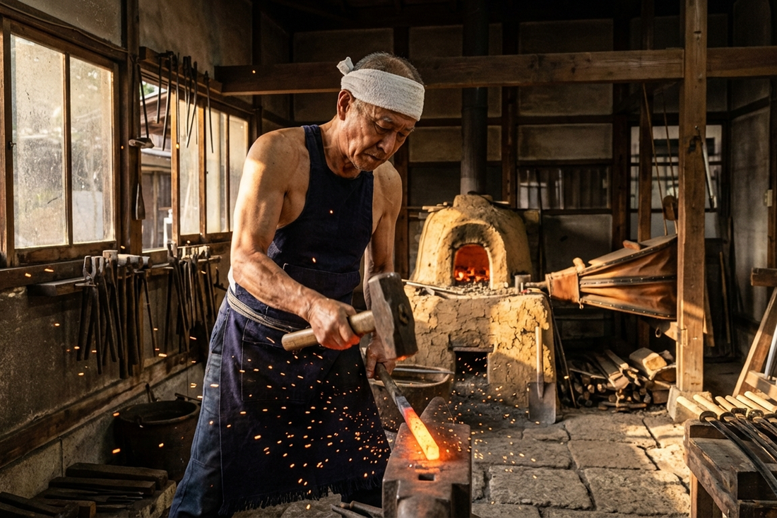 Traditional Katana Forging Process: Master Japanese Blade Craft 2025
