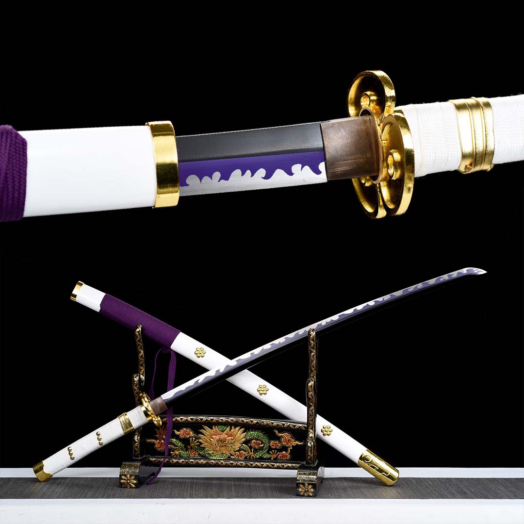 Amenohabakiri Kozuki Oden Katana Sword (Carbon Steel 1060) - Katana America
