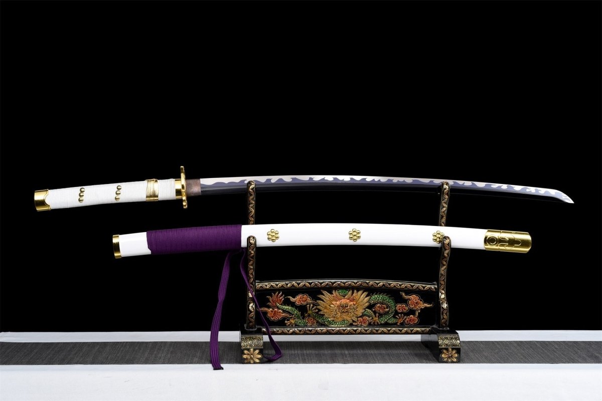 Amenohabakiri Kozuki Oden Katana Sword (Carbon Steel 1060) - Katana America