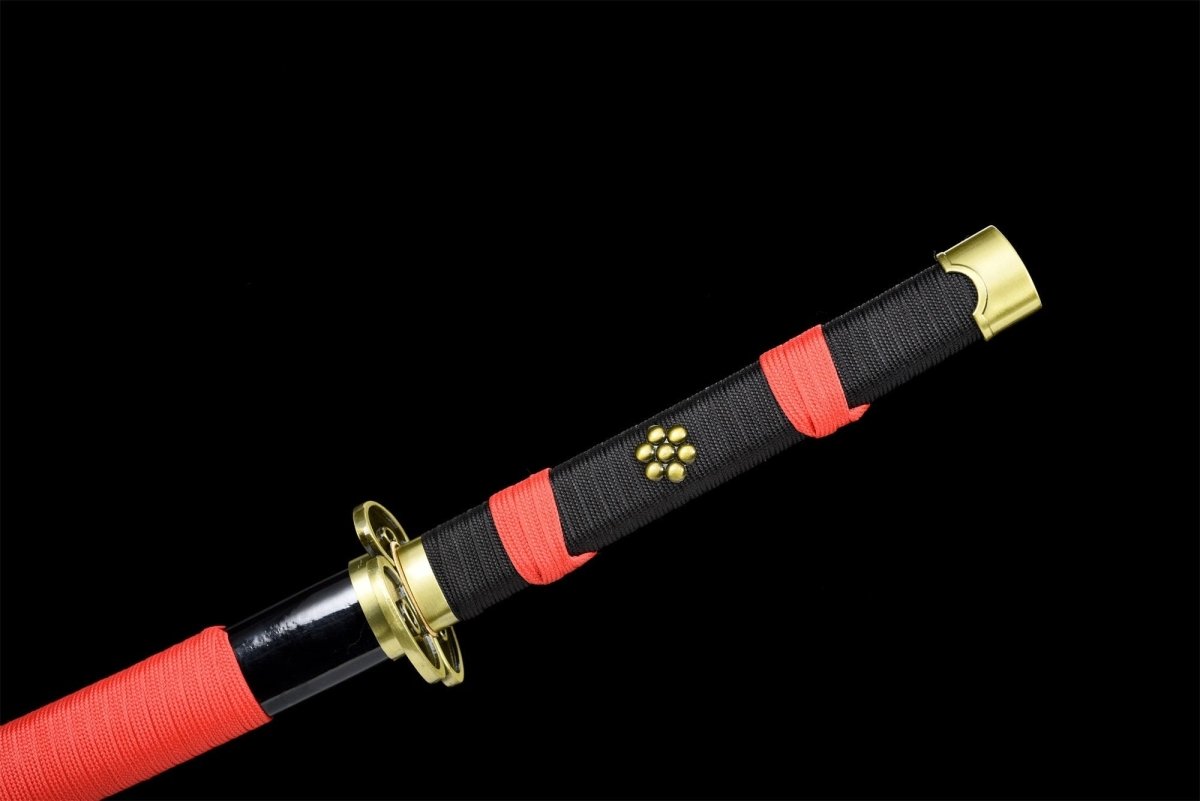 Black Enma Katana Sword (Carbon Steel 1060) - Katana America