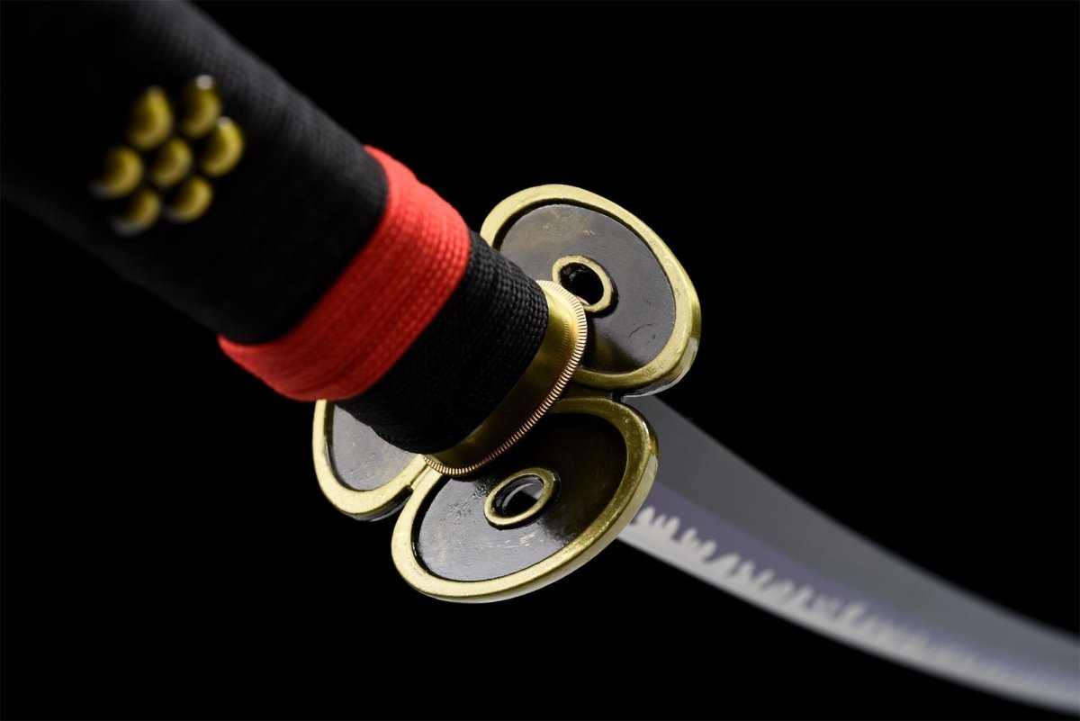 Black Enma Katana Sword (Carbon Steel 1060) - Katana America