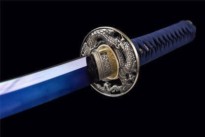 Blue Dragon Katana (T10 Steel) - Katana America