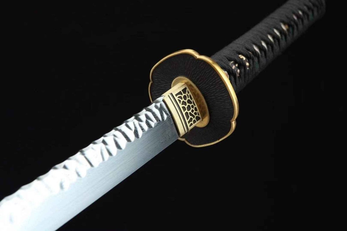 Flower of Fire Katana (Damascus Steel) - Katana America