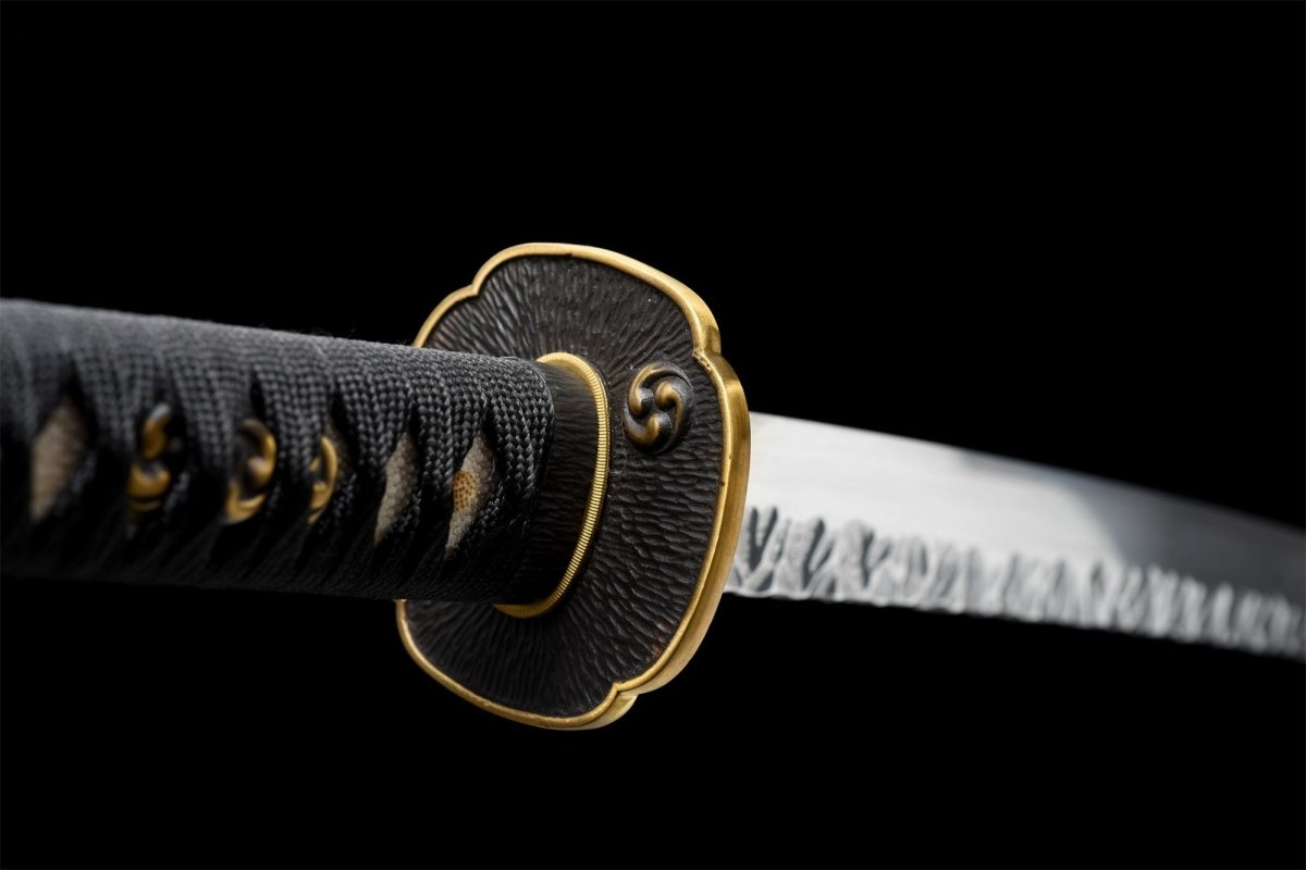 Flower of Fire Katana (Damascus Steel) - Katana America
