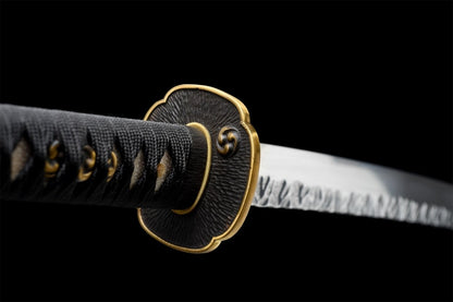 Flower of Fire Katana (Damascus Steel) - Katana America