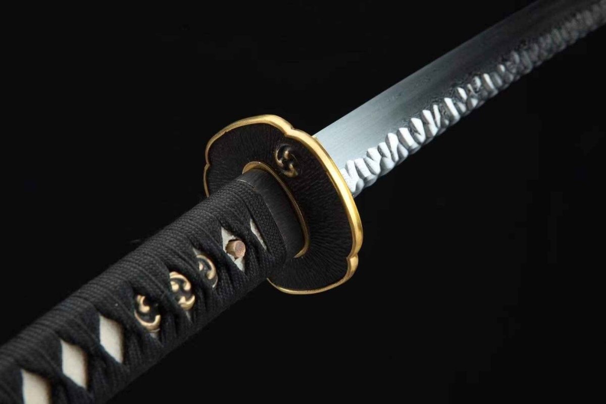 Flower of Fire Katana (Damascus Steel) - Katana America