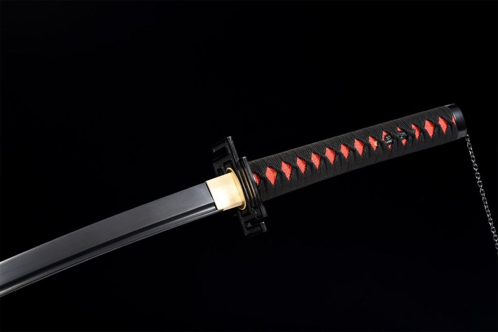 Ichigo Bankai Katana Sword Bleach (Carbon Steel 1060) - Katana America