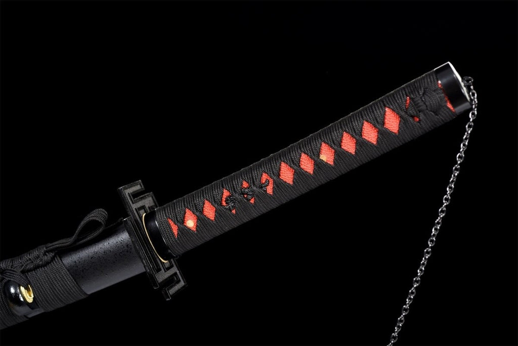 Ichigo Bankai Katana Sword Bleach (Carbon Steel 1060) - Katana America