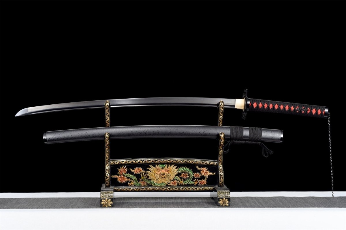 Ichigo Bankai Katana Sword Bleach (Carbon Steel 1060) - Katana America