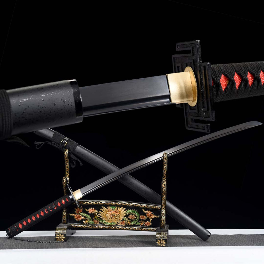Ichigo Bankai Katana Sword Bleach (Carbon Steel 1060) - Katana America