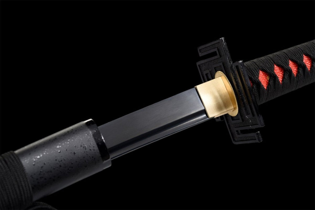 Ichigo Bankai Katana Sword Bleach (Carbon Steel 1060) - Katana America