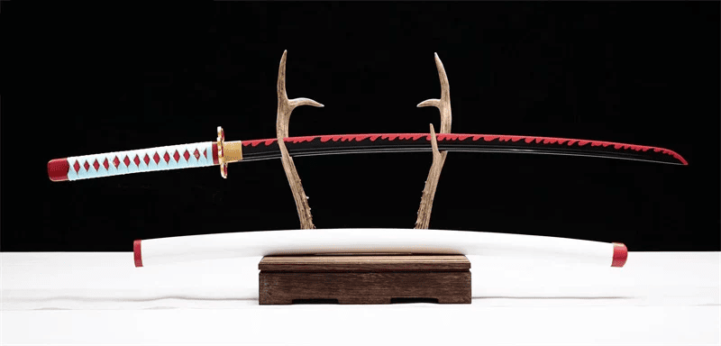 Mitsuri Kanroji Katana Sword (Carbon Steel 1060) - Katana America
