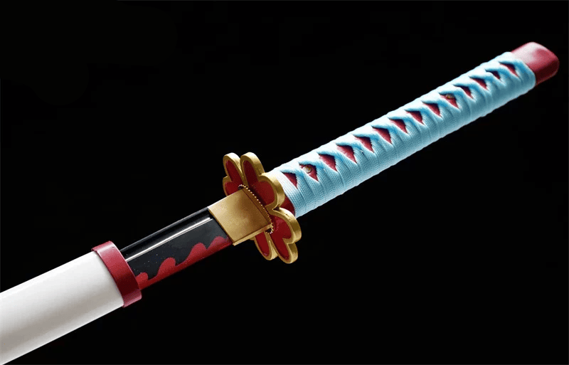 Mitsuri Kanroji Katana Sword (Carbon Steel 1060) - Katana America