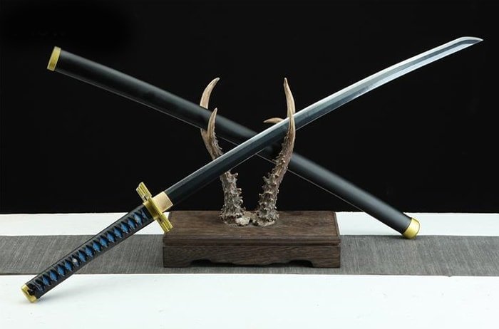 Muichiro Tokito Katana Sword (Carbon Steel 1060) - Katana America
