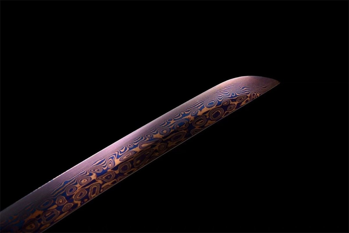 Multiverse Katana (Purple Damascus Steel) - Katana America