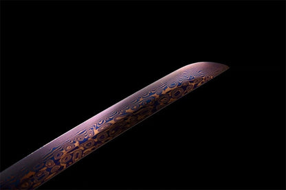 Multiverse Katana (Purple Damascus Steel) - Katana America