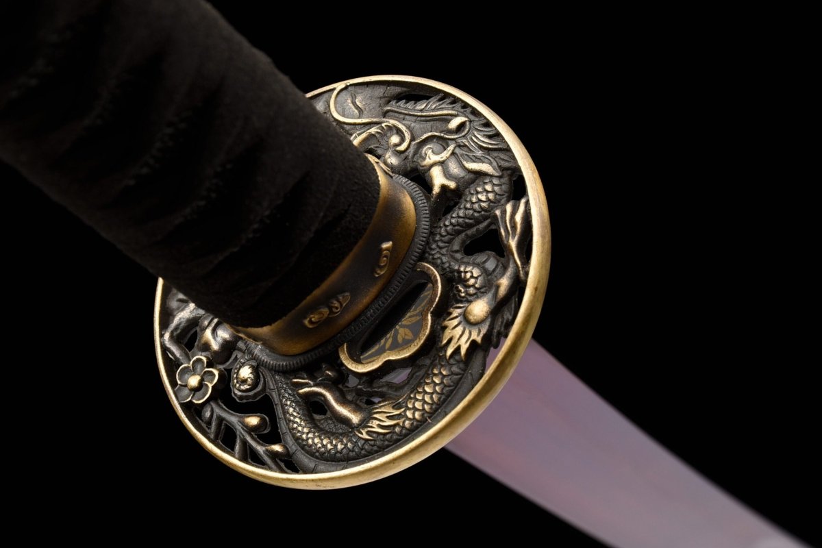 Owase Katana (Purple Manganese Steel) - Katana America