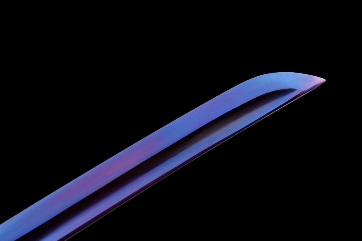 Owase Katana (Purple Manganese Steel) - Katana America