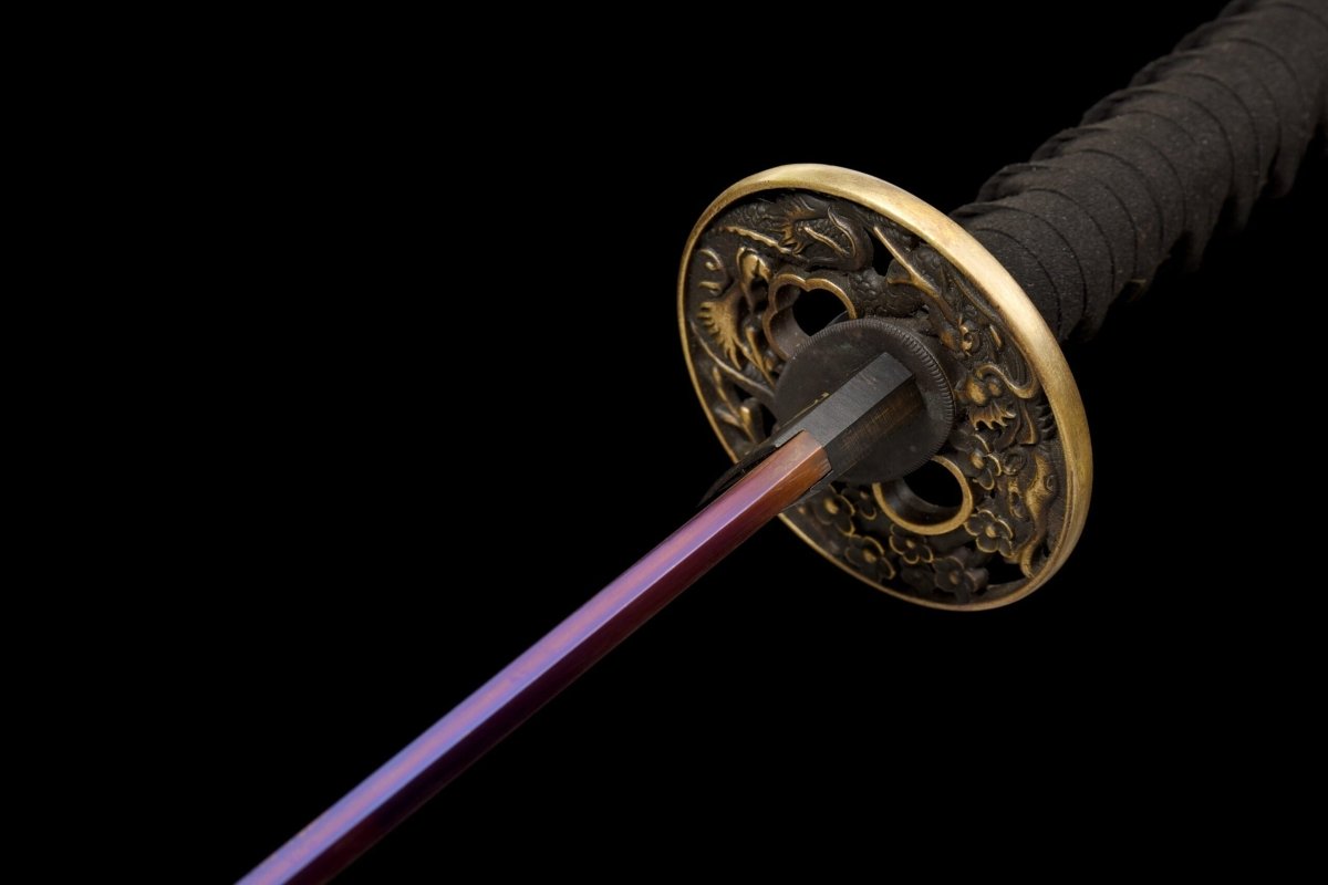 Owase Katana (Purple Manganese Steel) - Katana America