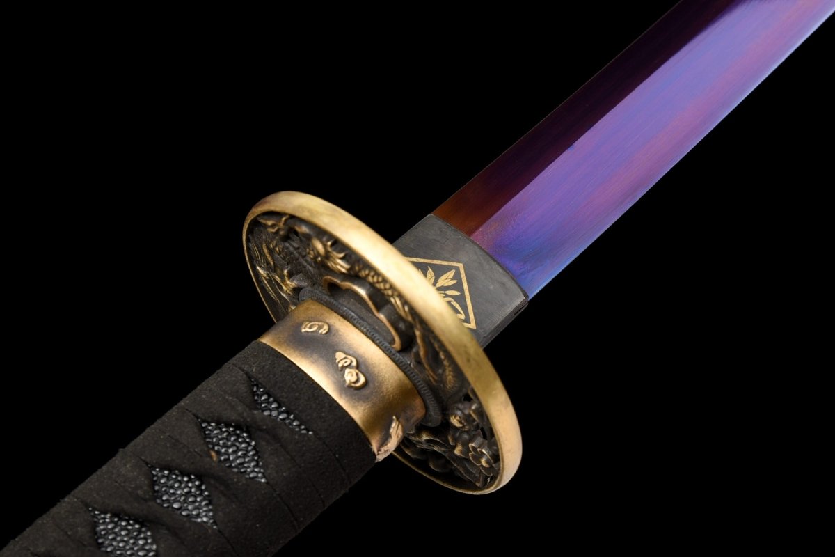 Owase Katana (Purple Manganese Steel) - Katana America