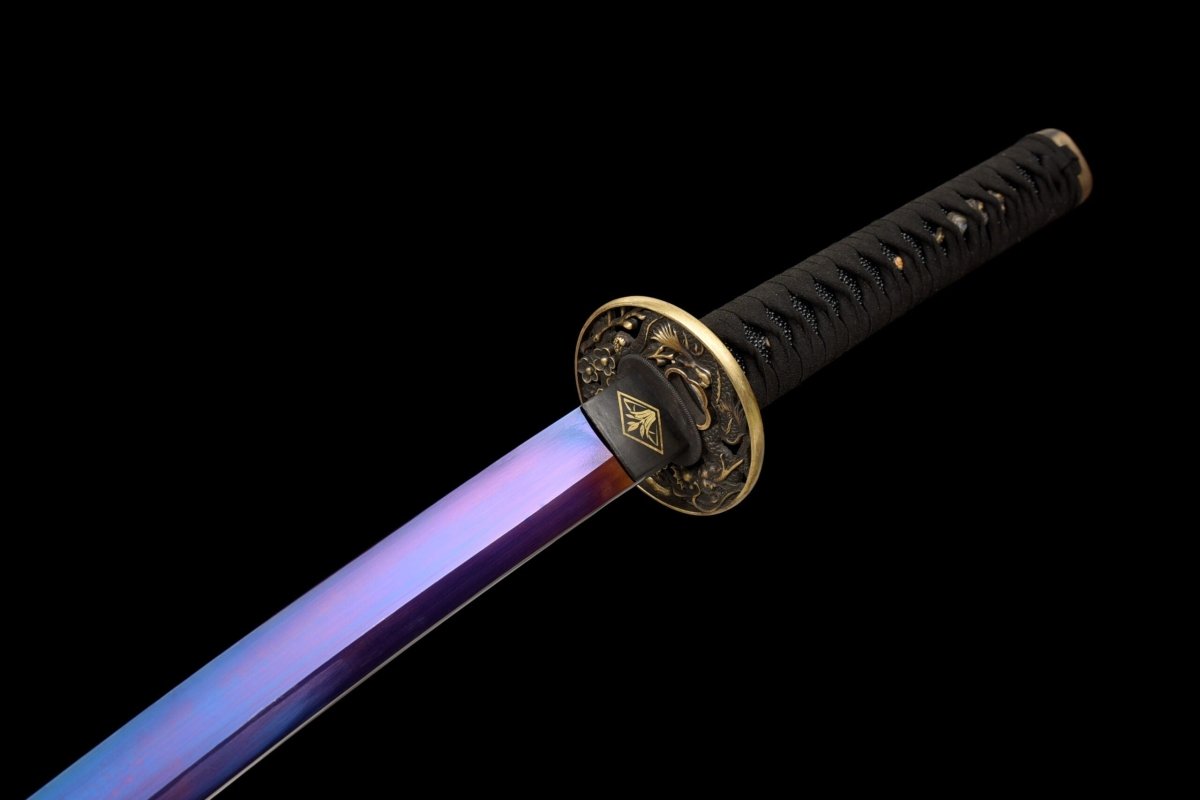 Owase Katana (Purple Manganese Steel) - Katana America