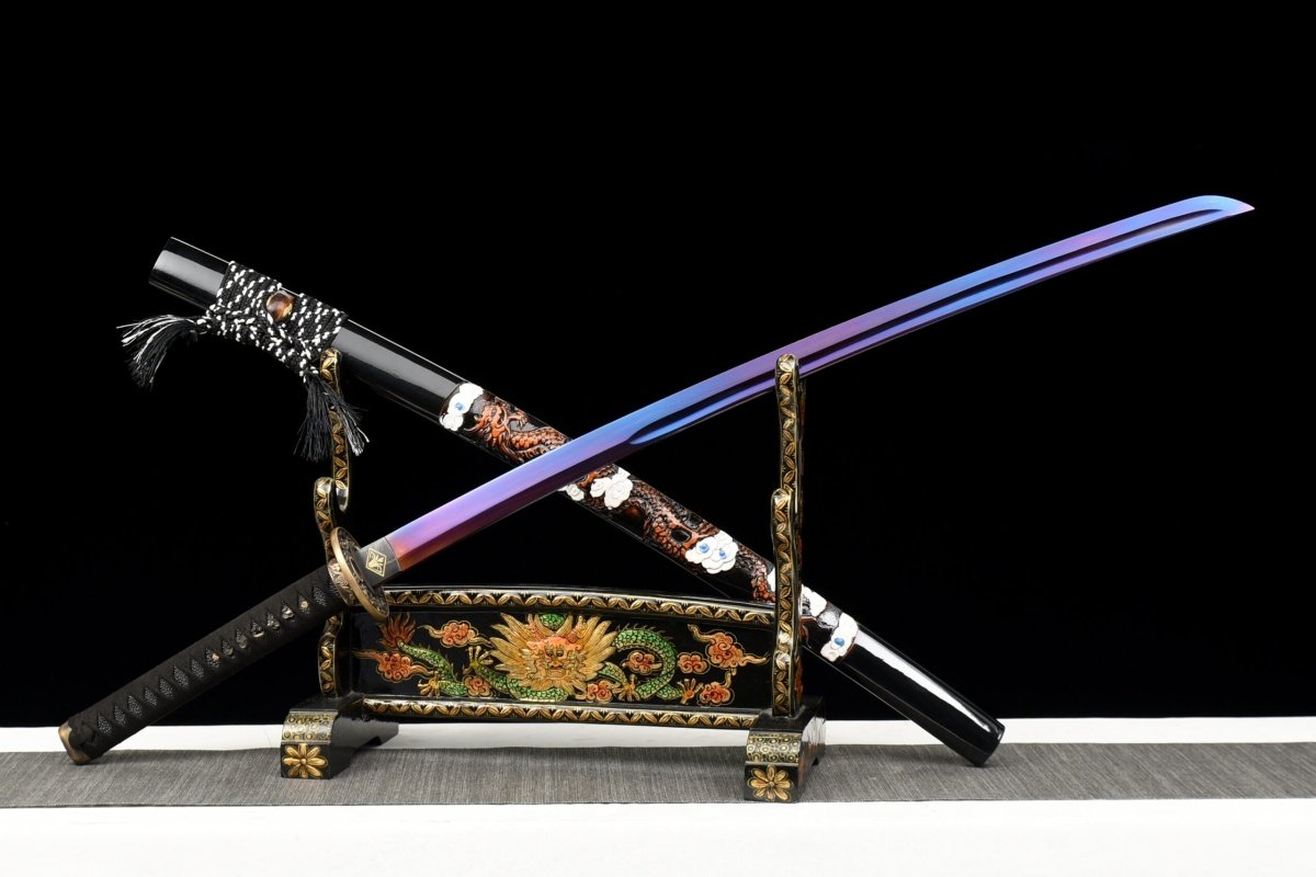 Owase Katana (Purple Manganese Steel) - Katana America