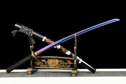 Owase Katana (Purple Manganese Steel) - Katana America