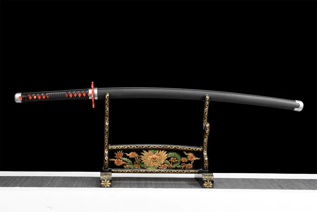 Tanjiro Kamado Katana Sword V2 (Carbon Steel 1060) - Katana America