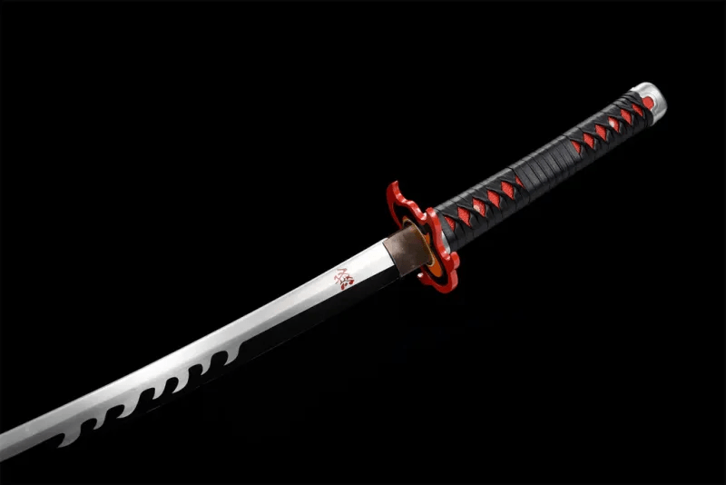 Tanjiro Kamado Katana Sword V2 (Carbon Steel 1060) - Katana America
