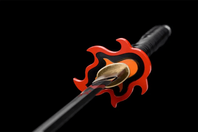 Tanjiro Kamado Katana Sword V2 (Carbon Steel 1060) - Katana America