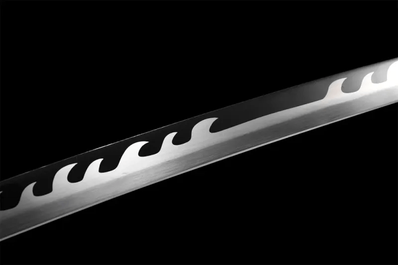 Tanjiro Kamado Katana Sword V2 (Carbon Steel 1060) - Katana America