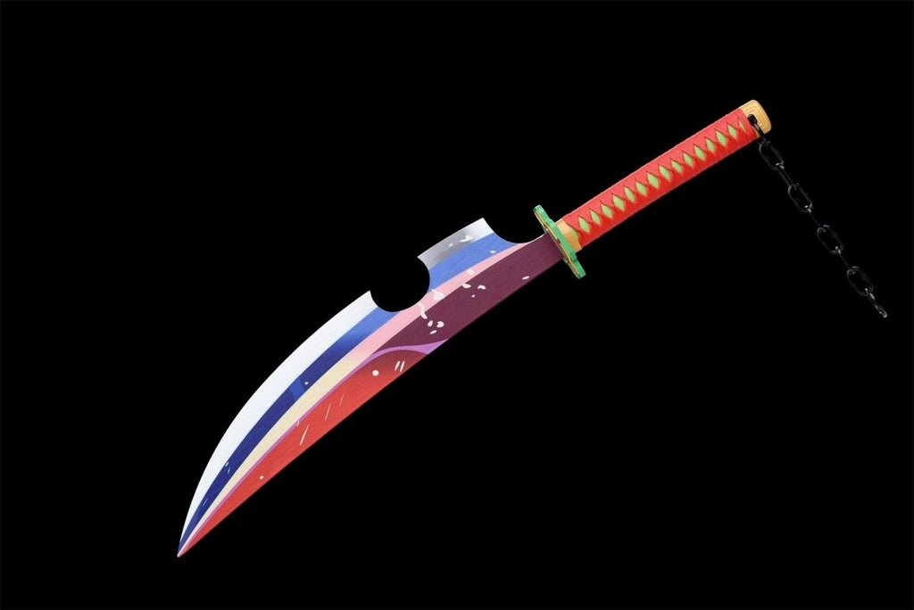 Tengen Uzui x2 Katana (Carbon steel 1060) - Katana America