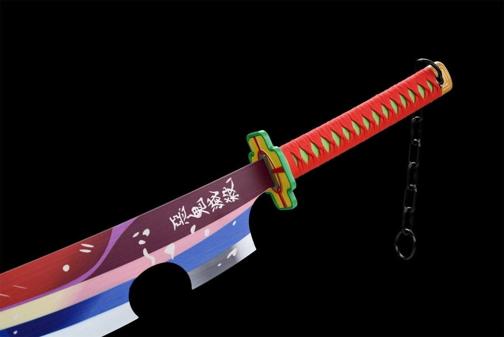 Tengen Uzui x2 Katana (Carbon steel 1060) - Katana America